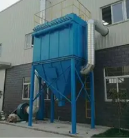 Pulse-Jet-Kartuschen-Staubabscheider mit Kompaktem Installationsdesign für Material-Lagersilo