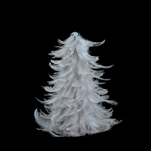 Usine <span class=keywords><strong>de</strong></span> plumes en gros, exportateur, décoration d'arbre <span class=keywords><strong>de</strong></span> Noël à plumes blanches à des prix compétitifs - Product Image 4
