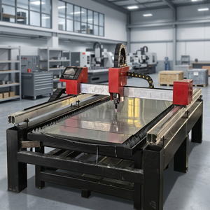 Machine de découpe plasma CNC à portique léger 2000x6000mm pour usine de tôlerie et de tôles d'acier - Product Image 2