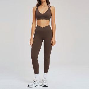 Yoke 2026 Nuova Collezione Primavera, Set <span class=keywords><strong>Fitness</strong></span> Yoga Aderente, Set Sportivo Alla Moda per Donna, per Corsa e Attività All'aperto - Product Image 4
