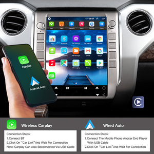 หน้าจอเครื่องเล่นมัลติมีเดียวิดีโอ Android 15 สำหรับ Toyota Tundra 2015-2020 สเตอริโอ 12.1 นิ้ว วิทยุติดรถยนต์ GPS Navi Carplay Head Unit - Product Image 5