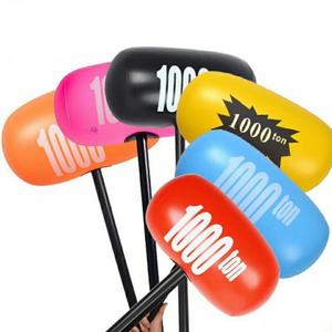 Martillos Inflables Negros Creativos con Letras Impresas de 1000 Toneladas para Decoración de Fiestas - Product Image 3