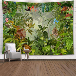 Peinture murale sur <span class=keywords><strong>toile</strong></span> 3D UV Art Déco pour salon, chambre à coucher, fond de maison, design moderne, revêtement double couche - Product Image 1