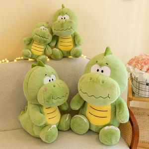 Nuevo lindo dinosaurio relleno Animal verde Nerdy Dragon Boy Regalo de Cumpleaños muñeca grande - Product Image 4