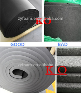 Panel de Aislamiento de Espuma de Goma NBR Flexible, Suave y de Alta Resiliencia para Envoltura de Tuberías de Forma Irregular - Product Image 5