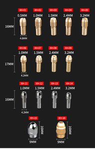 Adaptateur de mandrin de perceuse miniature 0,5 mm-3,2 mm en laiton, adaptateur de pinces de serrage micro en laiton pour outil rotatif électrique - Product Image 6