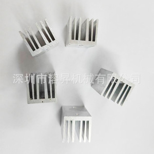 Dissipateurs thermiques en aluminium Melt Eruption, alliage 6063, taille personnalisée, solution de refroidissement pour alimentation électrique - Product Image 1