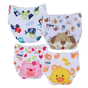 2024 New Arrival Newborn Diaper Cloth Nappies Reusable Bamboo Nappy Covers Baby Cloth Diapers