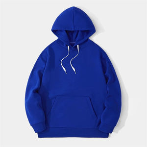 Haute qualité hommes sweats à capuche unisexe Streetwear gros personnalisé broderie Logo blanc polaire automne 100% Polyester - Product Image 4