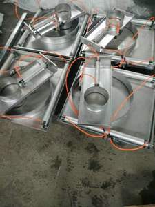 Compuerta deslizante automática accionada por cilindro neumático y solenoide <span class=keywords><strong>de</strong></span> 220V para la recolección <span class=keywords><strong>de</strong></span> polvo industrial y hospitalario - Product Image 2