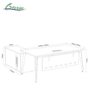 Meubles de bureau de direction de qualité supérieure à prix d'usine, bureaux de direction et postes de travail modulaires pour la maison - Product Image 4