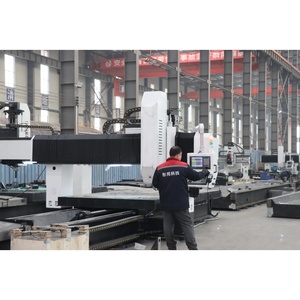 Pesante 3 assi Fanuc CNC Gantry fresatrice ad alta precisione 2000kg capacità di carico per componenti automobilistici in acciaio automatico - Product Image 6