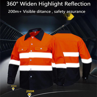 Veste de travail industrielle de haute qualité AI-MICH, imperméable, combinaison pour homme, taille personnalisée, gilet de sécurité réfléchissant avec logo