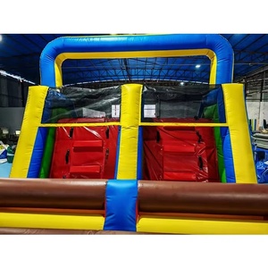 Pista de Obstáculos Inflable para Exteriores, Juegos Deportivos, Inflable Gigante, Wipeout, Pista de Bolas Extrema, Inflables para Niños y Adultos - Product Image 5