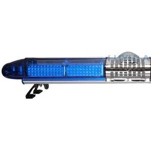 Barra de Luces LED Azul Estroboscópica <span class=keywords><strong>Aurora</strong></span> Intermitente de Advertencia para Vehículo de Emergencia con Altavoz de Sirena 2023 Sirena de Ambulancia - Product Image 4