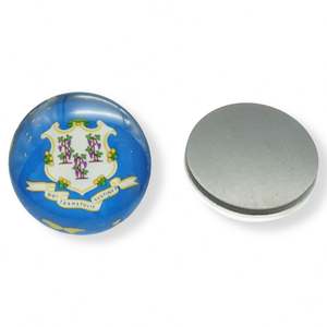 Aimant de réfrigérateur en verre 3D personnalisé par le fabricant, impression couleur intégrale sur cristal vierge, souvenir artistique - Product Image 5