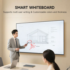 Tableau blanc interactif tactile infrarouge 40 points 4K UHD 85 pouces Android/<span class=keywords><strong>Windows</strong></span> tout-en-un pour réunions et conférences - Product Image 4