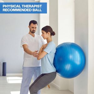 Ballon de Gymnastique Suisse en PVC Premium Anti-éclatement pour Massage, Stabilité et Équilibre – Idéal Yoga et Exercices - Product Image 3