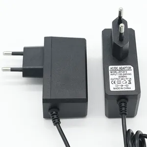 Fabricante eléctrico adaptador DC 24V1A 24W Pei Amp montaje en pared fuente de alimentación LED fuente de alimentación conmutada DC monitoreo de seguridad