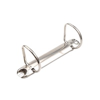 JXY PD123-2-25/20 123mm 2 Ring D Typ vernickelter goldener Metall binder clip
