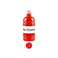 Peinture acrylique haute couvrance 500 ml, qualité professionnelle, couleur opaque, pour verre, papier, toile, fresques, grands projets artistiques, approvisionnement en vrac