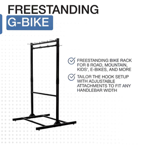 Peut accueillir 8 vélos lourds, supports <span class=keywords><strong>à</strong></span> vélos suspendus, supports de rangement pour vélos verticaux et sur pied. - Product Image 4