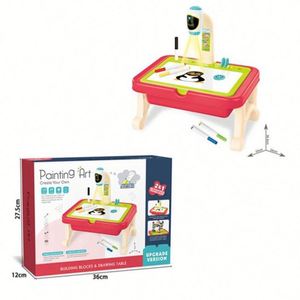 Table de Peinture Artistique Éducative avec Projecteur Magique et Tableau Magnétique DIY pour Enfants - Product Image 5