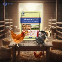 Volaille AD3E Vitamine en poudre Prémélange minéral vitaminé Booster pour poulets de chair Booster de croissance pour poulets de chair Poules pondeuses Oeuf Plus