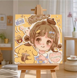 Scatena la tua creatività DIY kit di pittura a olio digitale classica <span class=keywords><strong>tele</strong></span> Pre-disegnate pigmenti vivaci soggetti animali arte della casa - Product Image 3