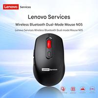 Souris sans fil Lenovo N05 2,4 GHz, design basique, souris optique pour ordinateur, pour le travail et la maison