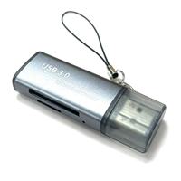 Ventes directes du fabricant de lecteur de carte double haute vitesse plug-in USB 3.0 SD/TF populaire transfrontalier