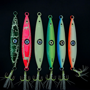 Leurres de Pêche Jigging Mer Jigs Lumineux