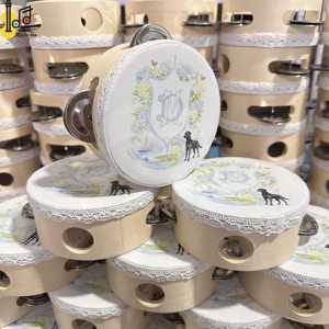 2026 Tamborín de Boda de 4 Pulgadas, Instrumento Musical para Baile de Boda, Precio al por Mayor - Product Image 4