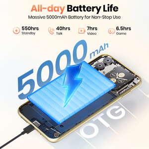 Fossibot <span class=keywords><strong>S7</strong></span> Android 16 หน้าจอคู่ รุ่นดั้งเดิม ปลดล็อคแล้ว โทรศัพท์มือถือ 4G ซีพียูแบบ Octa Core หน่วยความจำ 8GB+<span class=keywords><strong>256GB</strong></span> หน้าจอ 120Hz ขนาด 6.9 นิ้ว สมาร์ทโฟนแฟชั่น - Product Image 5
