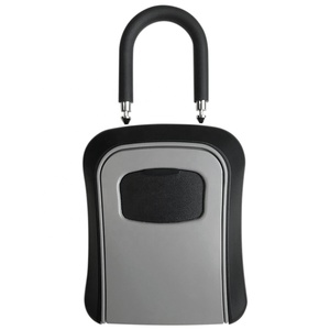 Hộp Đựng Chìa Khóa Chống Nước Ngoài Trời, Hộp Khóa Kết Hợp Di Động Có Móc Áo, Khóa Màu, Hộp An Toàn - Product Image 4