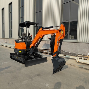 Mini-excavatrice sur chenilles neuve de qualité supérieure, marque YHMG W25A, 1 tonne, machine de construction à prix avantageux, en promotion, conforme aux normes d'émission EPA. - Product Image 1