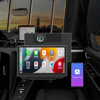 Nouvel autoradio portable 7 pouces avec double Bluetooth stéréo, CarPlay sans fil universel, Android Auto, écran IPS, caméra de recul, lecteur MP3/MP4