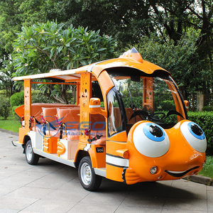 Autobús Turístico Eléctrico de 14/17 Plazas Hecho en China, Autobús Turístico con Diseño de Pez Payaso, Autobús Turístico en Venta - Product Image 2