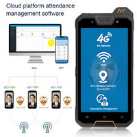 Máquina de Control de Asistencia con Reconocimiento Facial Android 4G WiFi, Resistente al Agua IP68, Sistema de Seguimiento de Tiempo con SDK Abierto