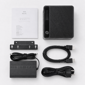 Mini PC con IA, Core Ultra 9 285H, 16 Núcleos, DDR5, 8K, Cuádruple Pantalla, USB4, WiFi6E, Estación de Trabajo para Juegos, ZKS700, Nuevo, 16GB GDDR5, Arc 140T - Product Image 1