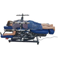 Appareil électrique 3D automatique de correction et de massage orthopédique intégré pour la colonne vertébrale avec fonctions d'inclinaison et d'étirement