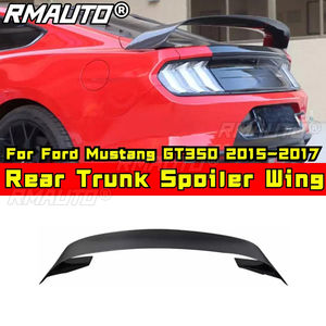 Alerón trasero con apariencia de fibra de carbono real para Ford Mustang GT350 2015-2017, kit de carrocería, accesorio para coche. - Product Image 2