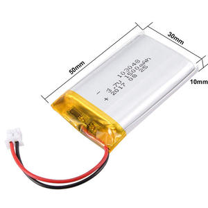 Batería de Iones de Litio 103048 de 1500 mAh y 3.7 V, OEM Original de Fábrica, Polímero, Venta al por Mayor, Buena Calidad, Gran Capacidad - Product Image 2