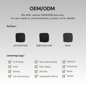 Oem/ODM NFC sợi carbon chìa khóa xe với 213 215 216 chip thẻ kinh doanh cho khách sạn và thanh toán RFID kiểm soát truy cập thẻ Đen - Product Image 5