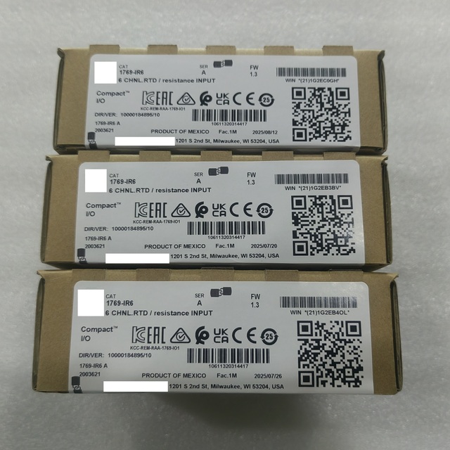 New for 1 Channel RTD/Resistance Input Module 1769-IR6 220V Data Memory
