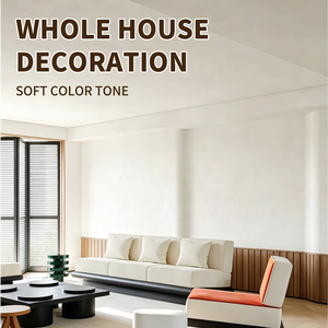 Peinture à la chaux minérale respirante régulatrice d'humidité antibactérienne pour un climat intérieur sain, naturelle, sans odeur, confortable pour la maison - Product Image 6