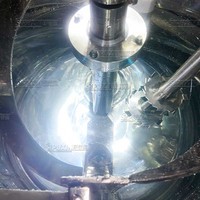 Mélangeur émulsifiant sous vide Sipuxin pour laboratoire, 200L, avec homogénéisateur à chauffage électrique et fonction de dispersion