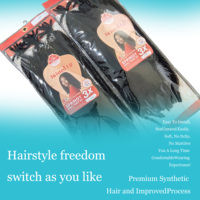 Cheveux synthétiques tressés pré-séparés de qualité supérieure 3X Spring Twist, 24 pouces, vente en gros d'usine, cheveux au crochet en vrac pour la revente