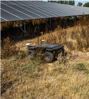 Tondeuse à gazon robotisée R1, entièrement électrique, en alliage d'aluminium, batterie au lithium-fer-phosphate, autonomie de 2 heures, servomoteur 400W, charge rapide