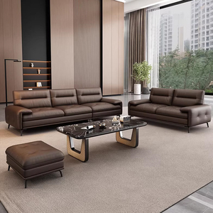 Ensemble <span class=keywords><strong>de</strong></span> canapés trois places pour bureau, zone <span class=keywords><strong>de</strong></span> repos, <span class=keywords><strong>réception</strong></span> professionnelle et <span class=keywords><strong>salle</strong></span> <span class=keywords><strong>de</strong></span> réunion, idéal pour les cadres - Product Image 1